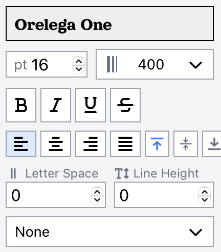 Custom Fonts & Typography