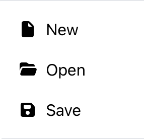 Save & Load Templates